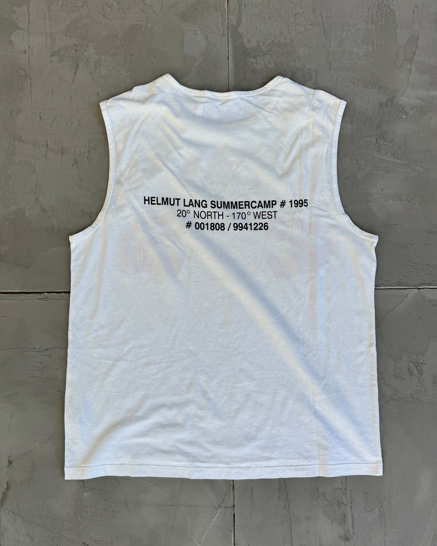 Helmut Lang Re‑Edition “Diamond Head 95” Vest - L