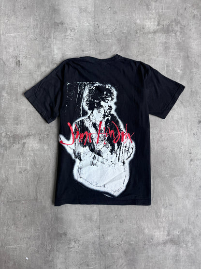 1990s Jimi Hendrix Black Collage Graphic Tee