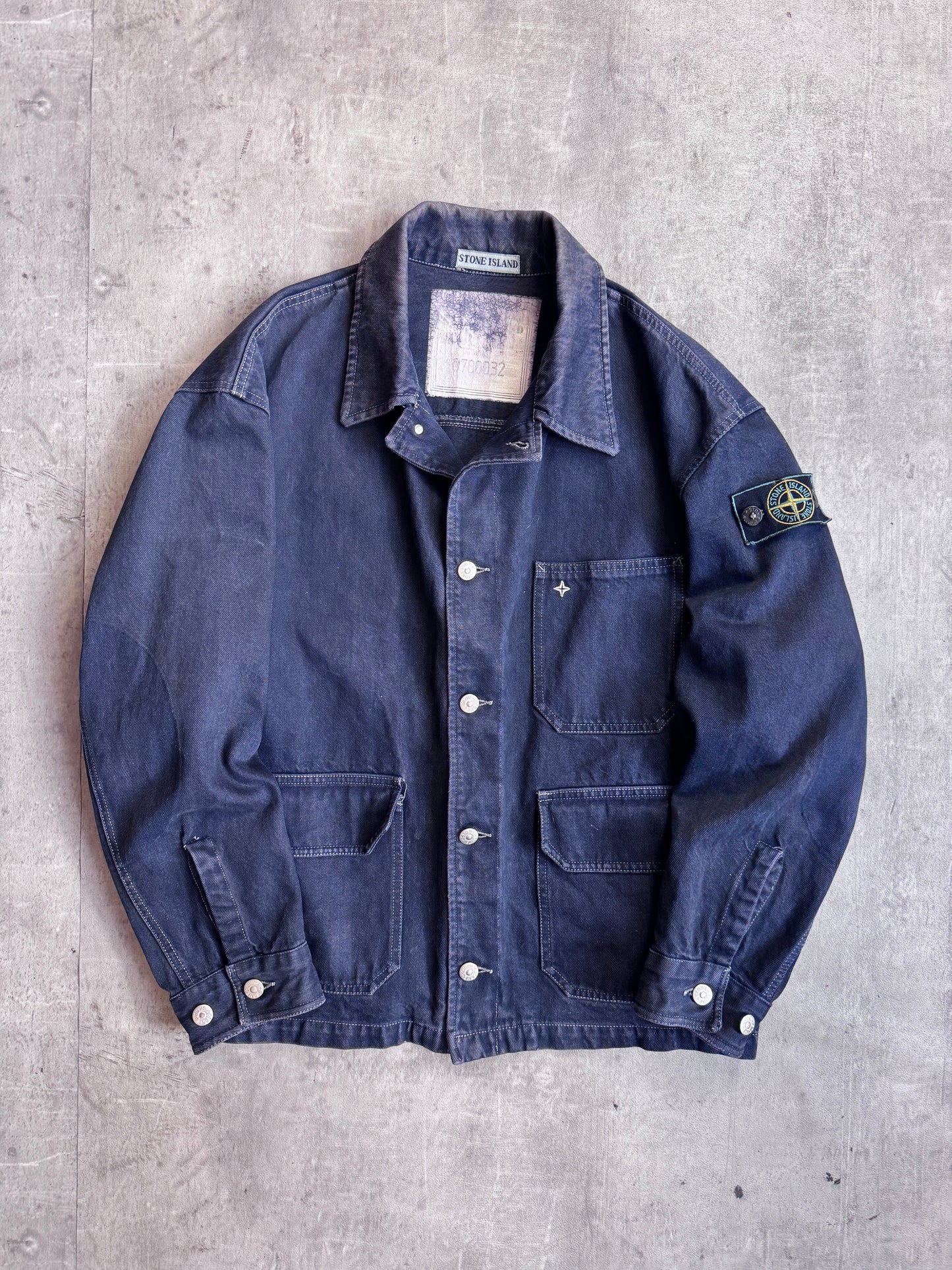 1986-87 Rare Stone Island Denim Carpenter Jacket