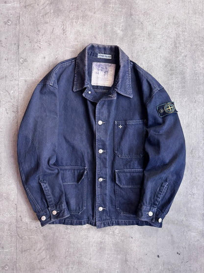 1986-87 Rare Stone Island Denim Carpenter Jacket