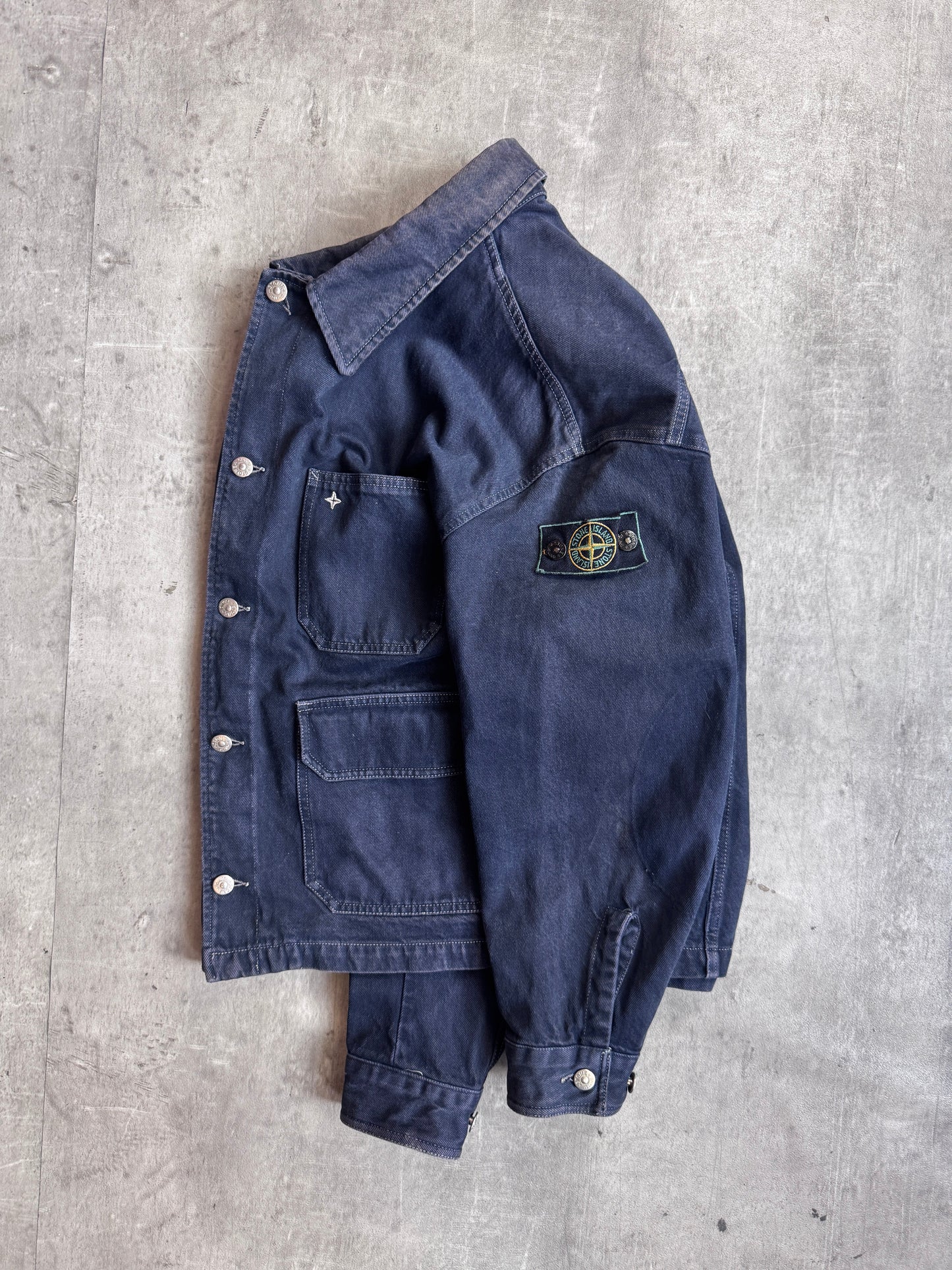 1986-87 Rare Stone Island Denim Carpenter Jacket