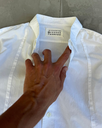 Maison Margiela White Distressed Shirt - S