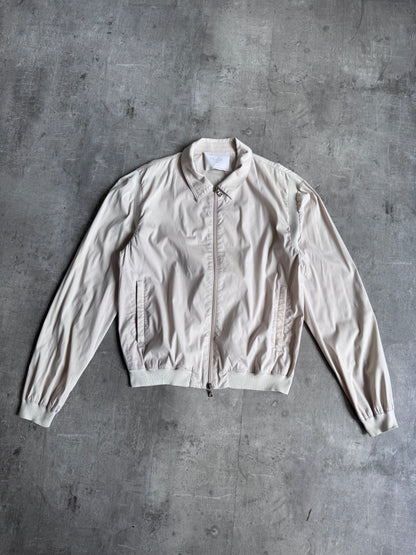 1990s Prada Cream Rib Detail Blouson