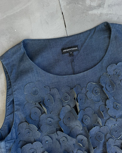 Emporio Armani Flower Textured Vest - S