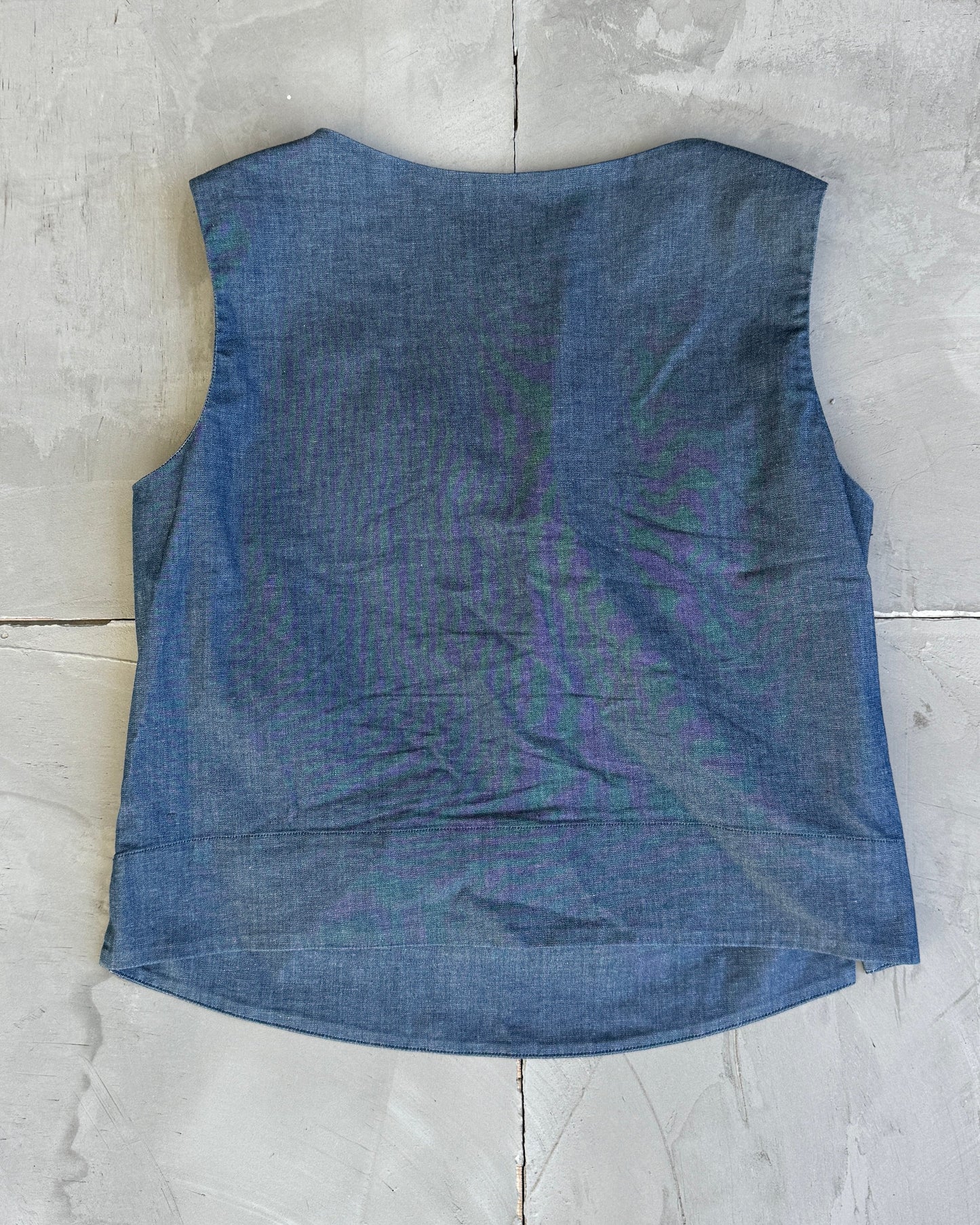 Emporio Armani Flower Textured Vest - S