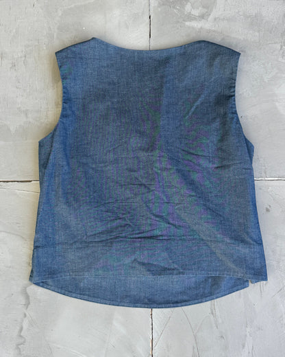 Emporio Armani Flower Textured Vest - S