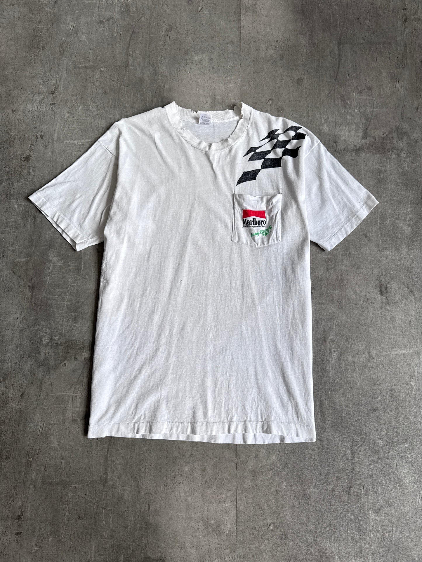 1994 Marlboro Long Beach Distressed Single Stitch Graphic Tee