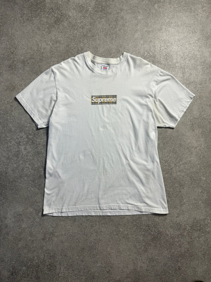 Supreme x Burberry Box-Logo Tee