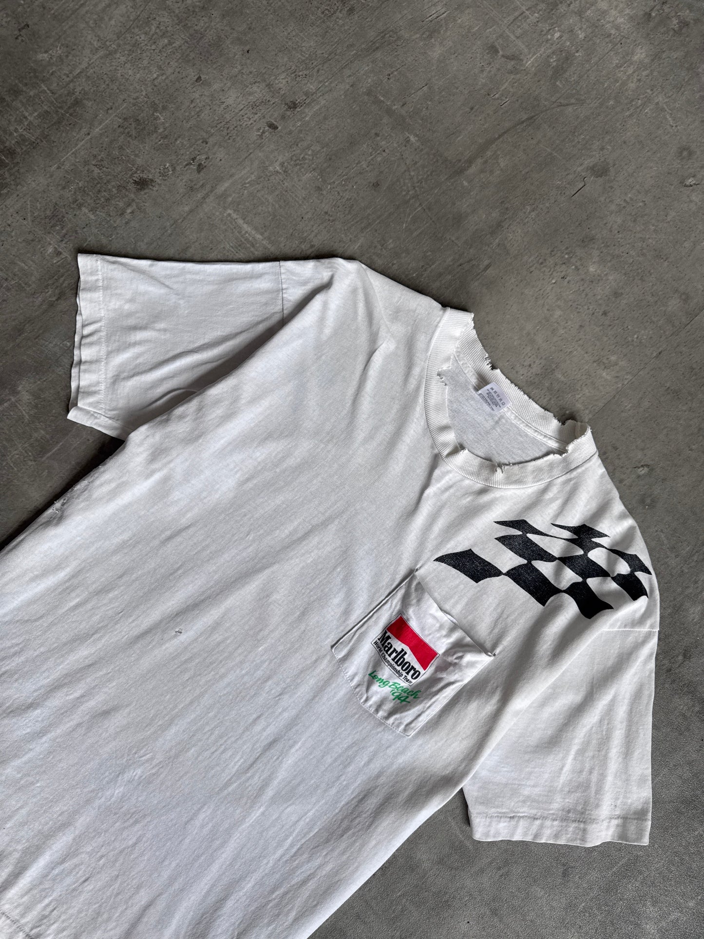 1994 Marlboro Long Beach Distressed Single Stitch Graphic Tee