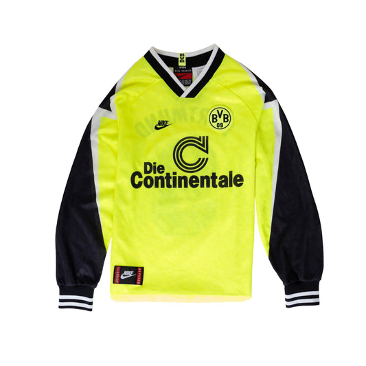1995/96 Borussia Dortmund BVB '9' Home Football Shirt - Known Source