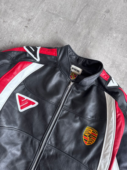 VT Rework: Porsche Leather Moto Racing Jacket