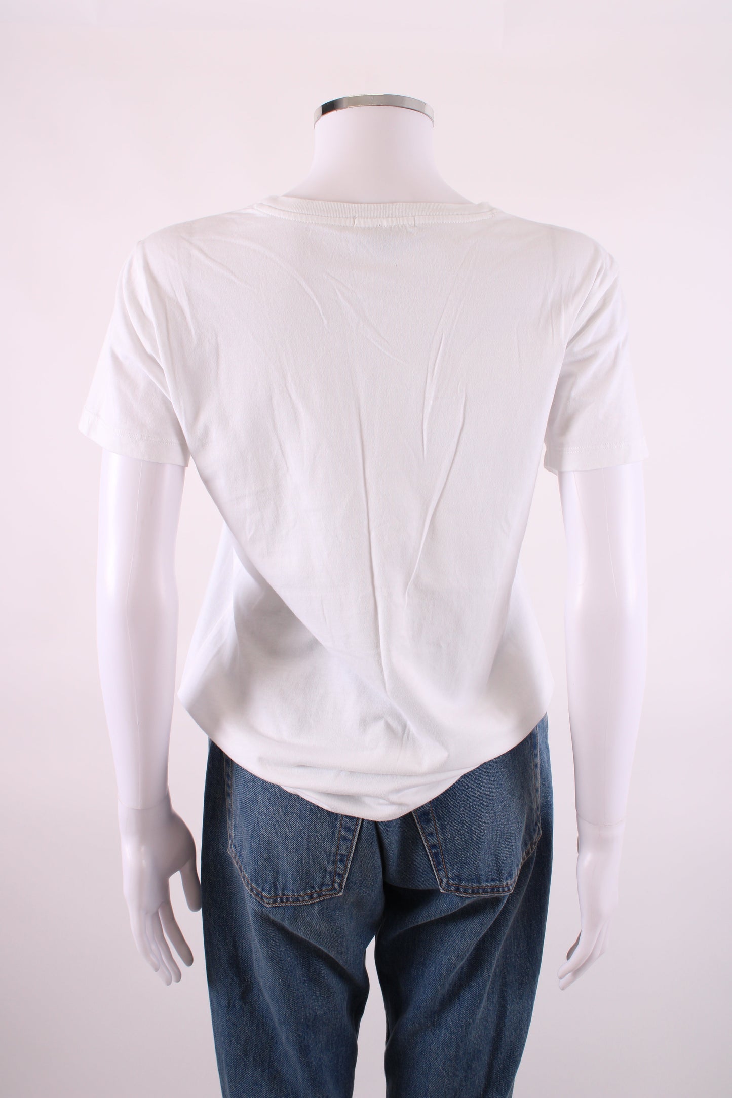 Bella Freud Slogan T-shirt White/ Black M | Medium, Black