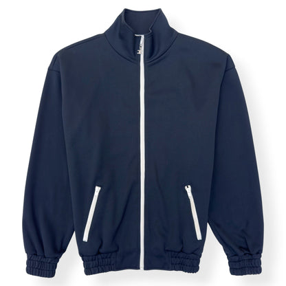 CELINE RHINESTONE SNAKE TRACK JACKET BLACK S | Small, Black