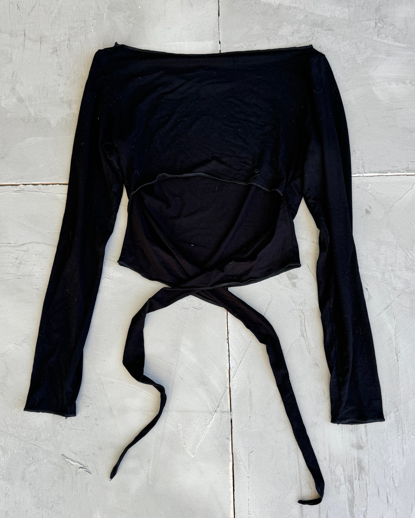 Sarah Pacini Stretch Backless Top - S/M