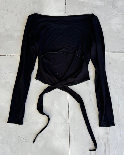 Sarah Pacini Stretch Backless Top - S/M