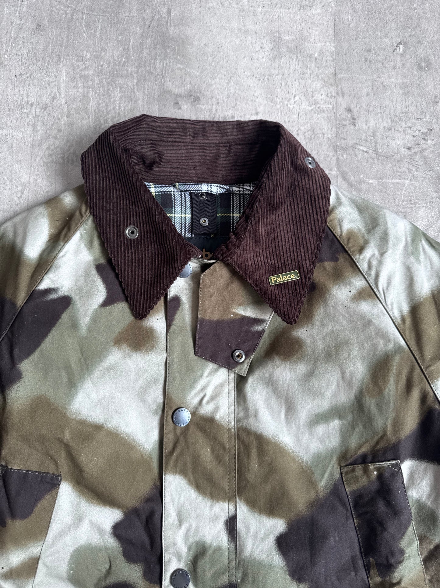 Palace x Barbour Camo Bedale Jacket