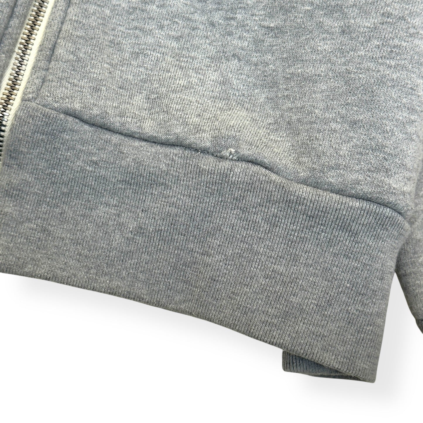 GUCCI TAPE LOGO COTTON HOODIE GREY M | Medium, Grey