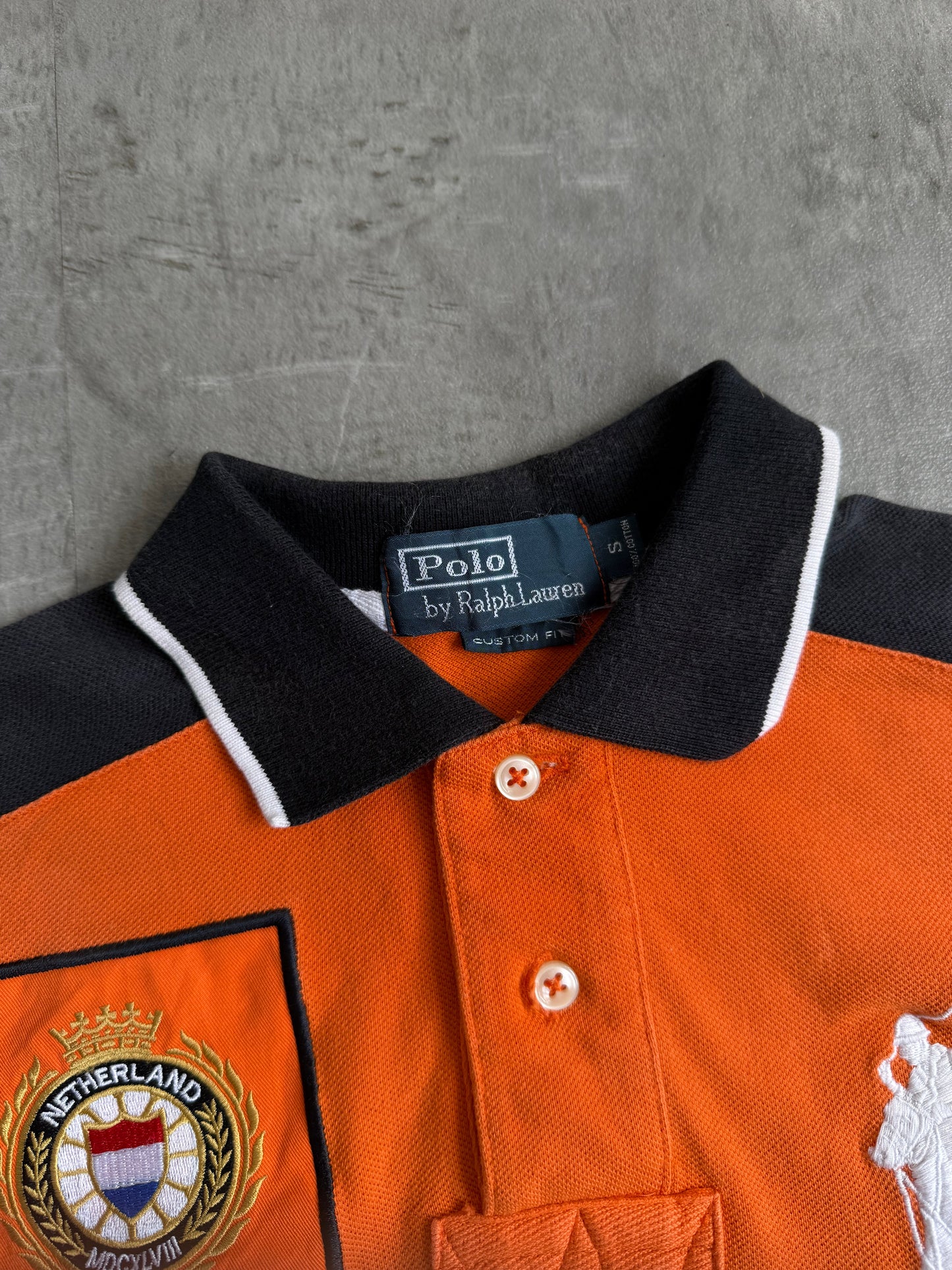Polo Ralph Lauren Orange Netherland Washed Polo Shirt