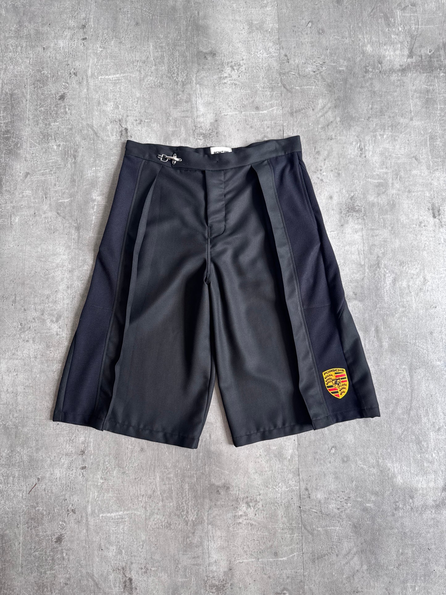 VT Rework: Porsche Pleated Fireman Clasp Shorts