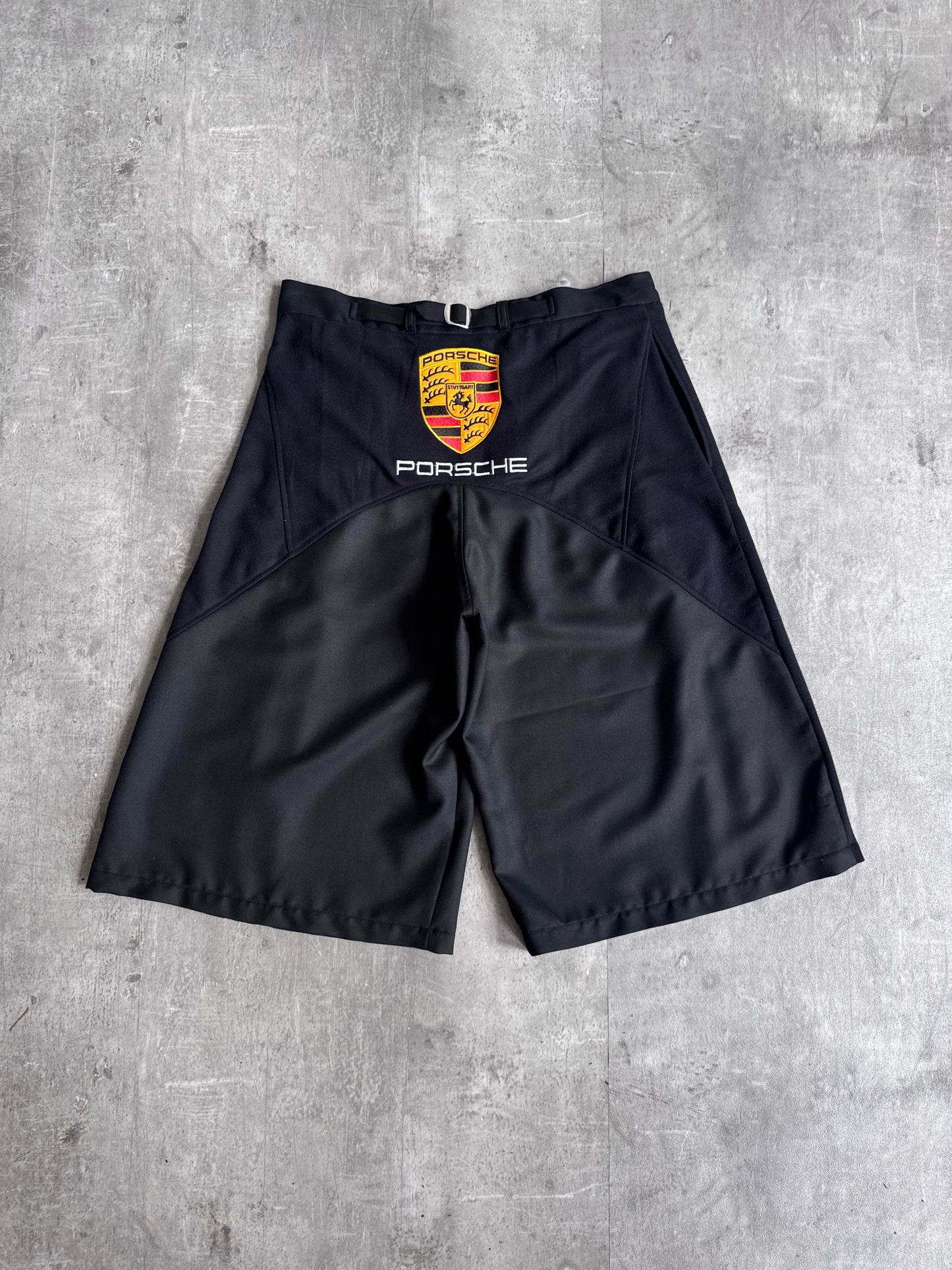 VT Rework: Porsche Pleated Fireman Clasp Shorts