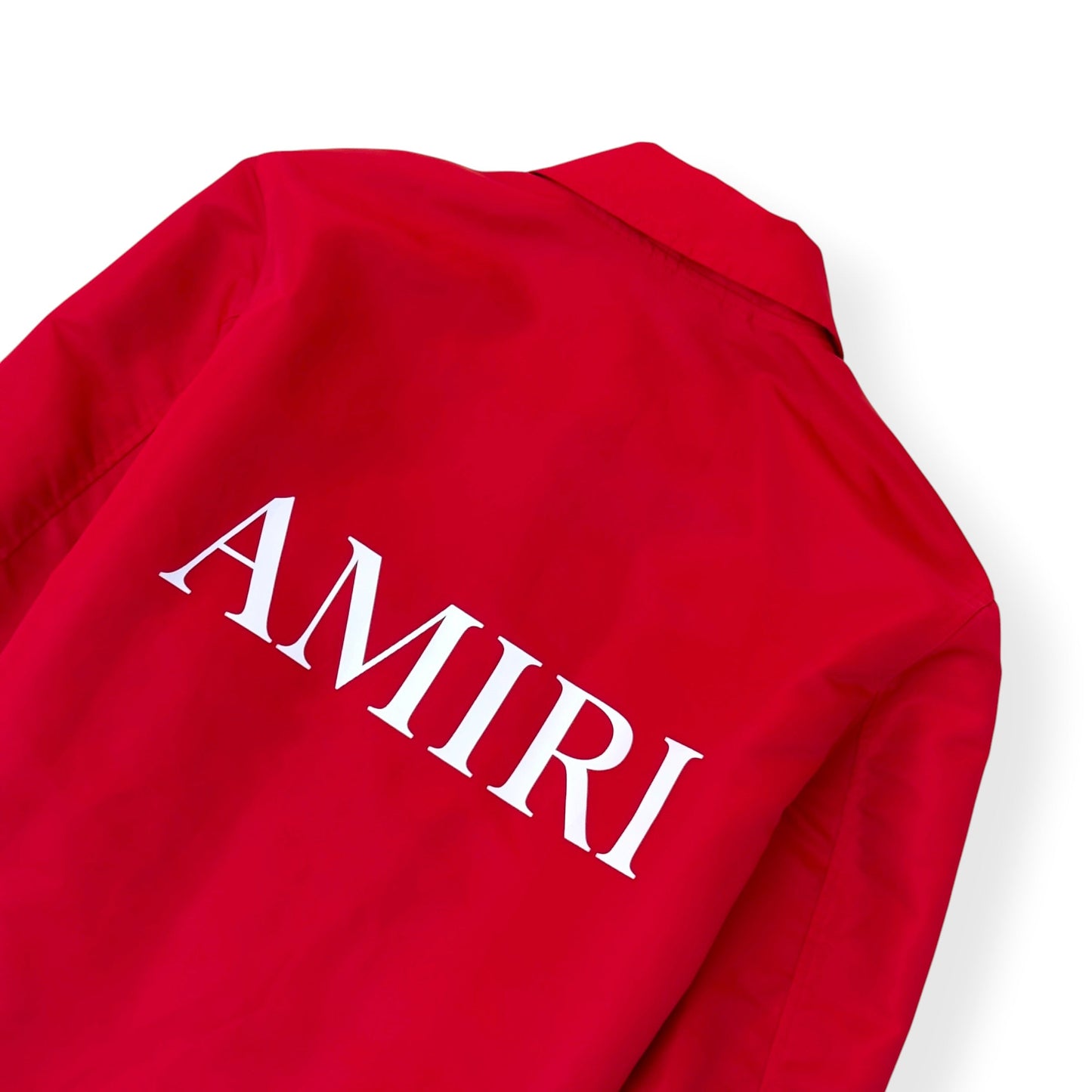 AMIRI MA LOGO COACH JACKET RED M | Medium, Red