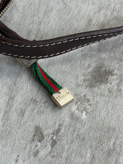 Gucci Brown Canvas Fossil Monogram Bag