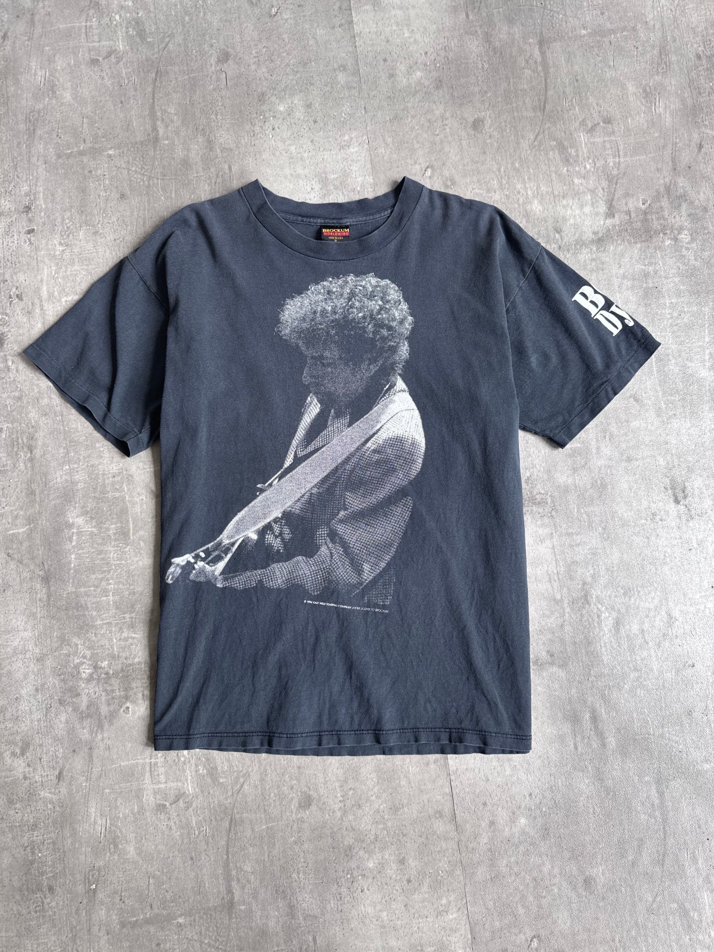 1994 Bob Dylan Washed Black Graphic Tee
