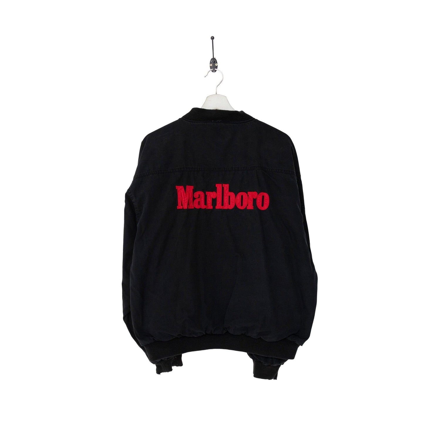 Marlboro Reversible Spellout Vintage Bomber Jacket - Known Source