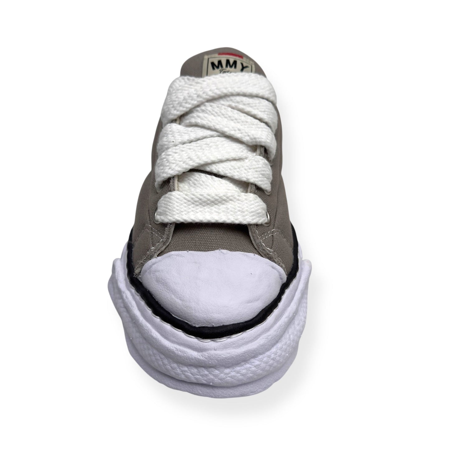 MAISON MIHARA YASUHIRO PETERON 23 CANVAS SNEAKER BEIGE UK7 | UK 7, Beige