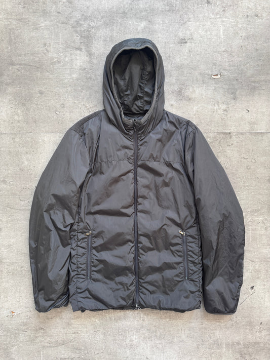 S/S 2005 Prada Sport Technical Padded Petrol Blue Jacket | Large, Blue