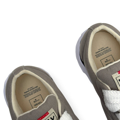 MAISON MIHARA YASUHIRO PETERON 23 CANVAS SNEAKER BEIGE UK7 | UK 7, Beige