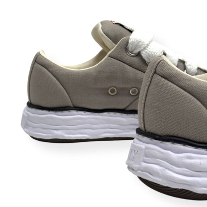 MAISON MIHARA YASUHIRO PETERON 23 CANVAS SNEAKER BEIGE UK7 | UK 7, Beige