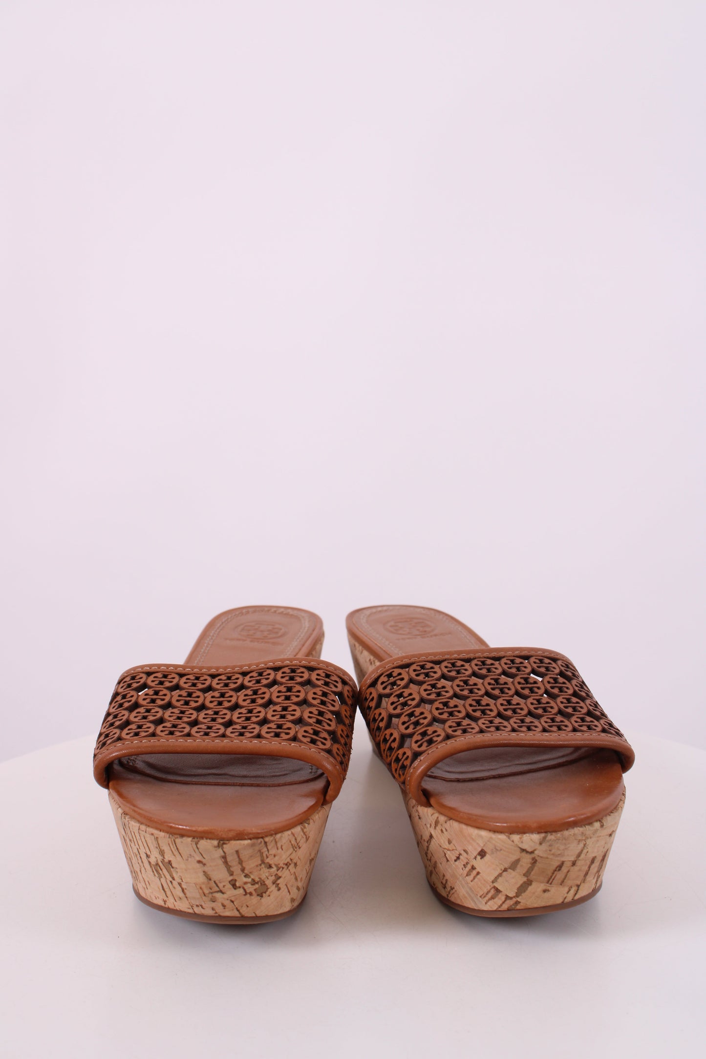 Tory Burch Flatform Cork Wedges Tan 37 | O/S, Tan