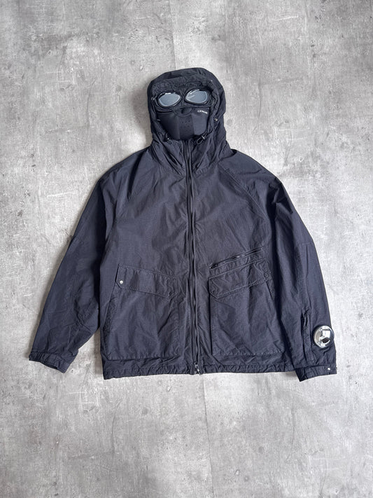 C.P. Company x Palace Black Technical Mask Goggle Jacket