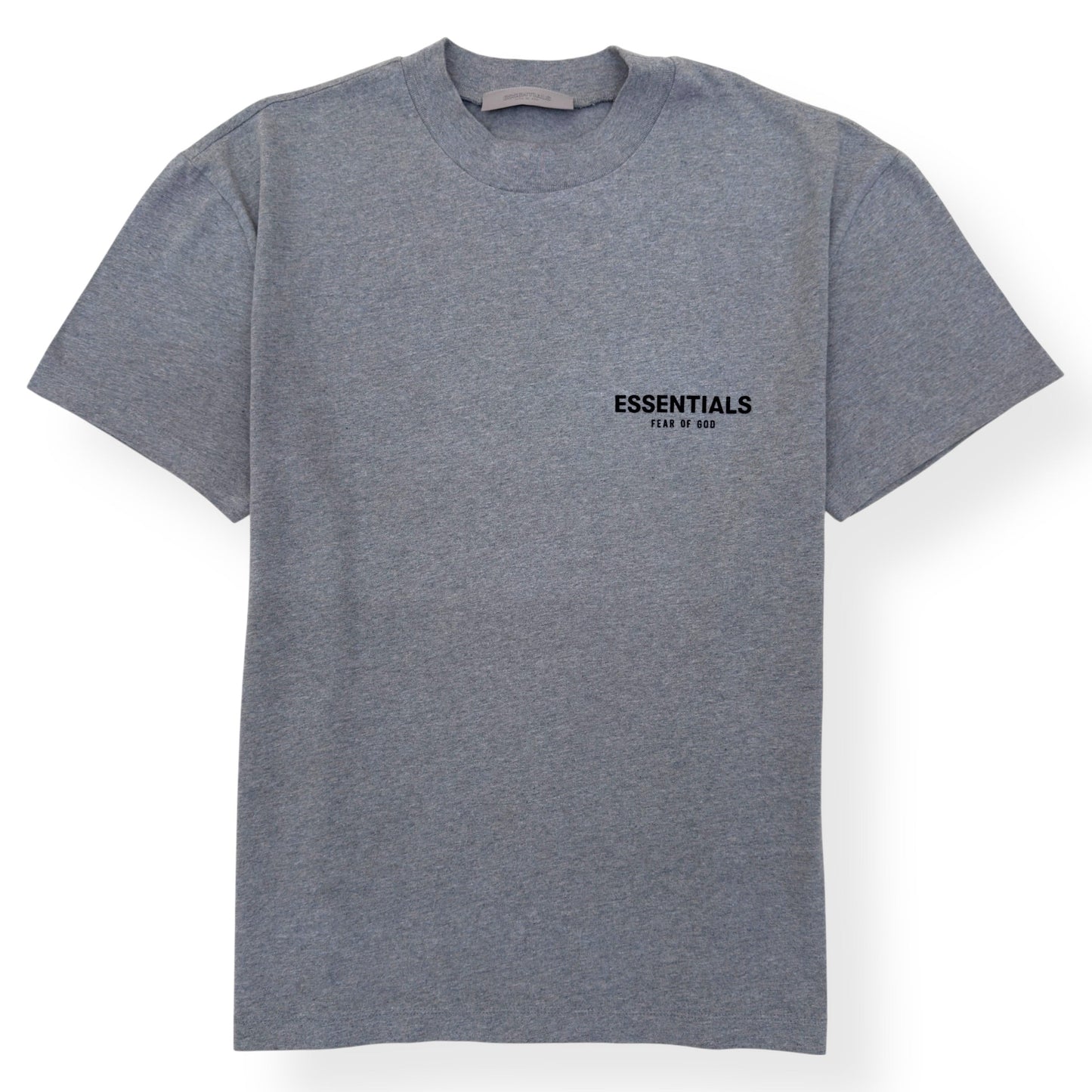 ESSENTIALS FEAR OF GOD COTTON T-SHIRT GREY S | Small, Grey