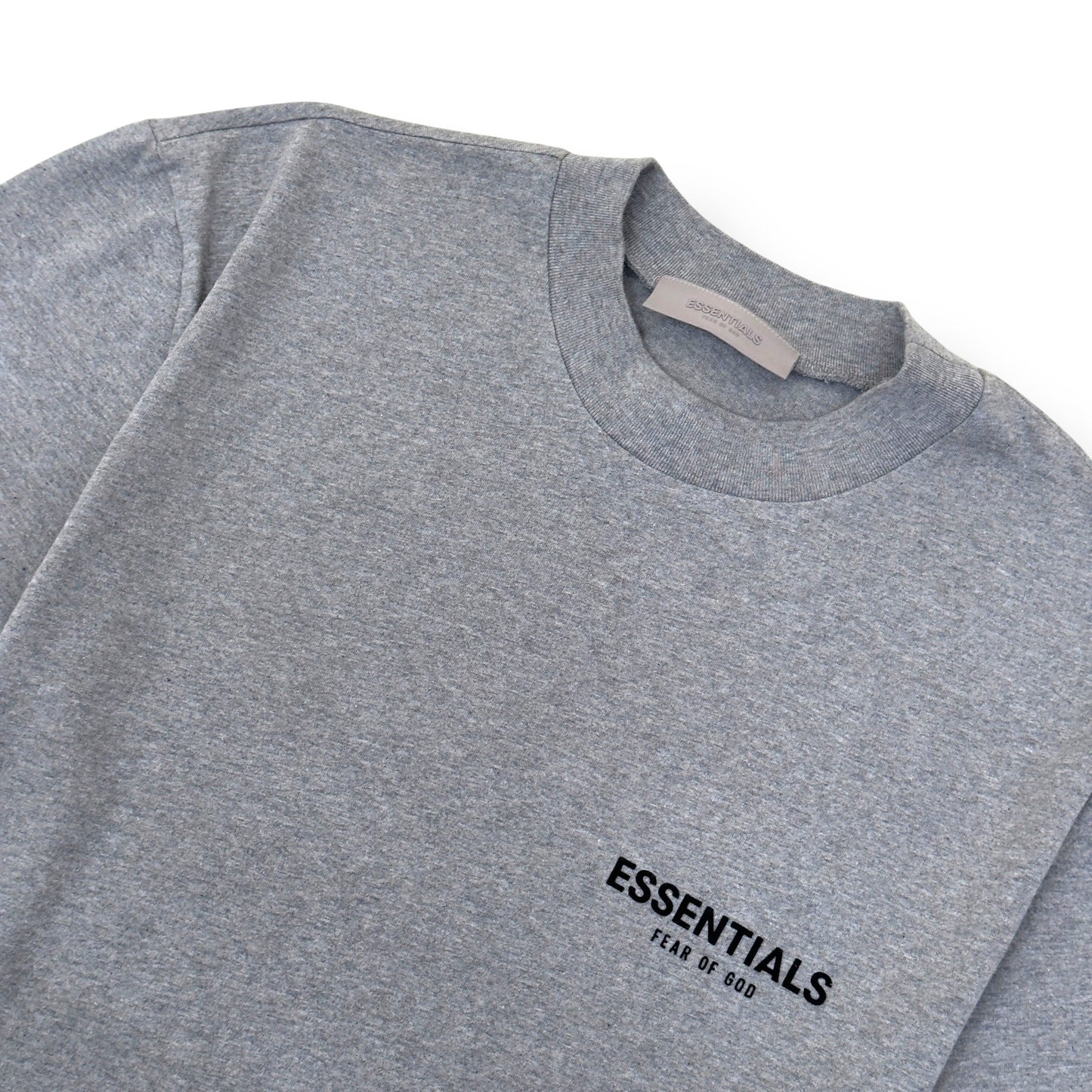 ESSENTIALS FEAR OF GOD COTTON T-SHIRT GREY S | Small, Grey