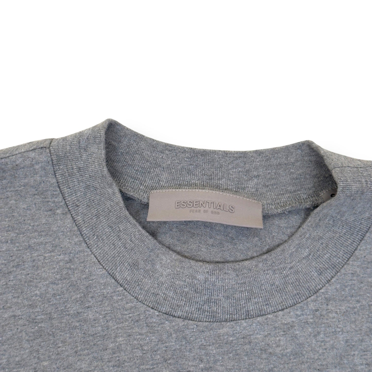 ESSENTIALS FEAR OF GOD COTTON T-SHIRT GREY S | Small, Grey