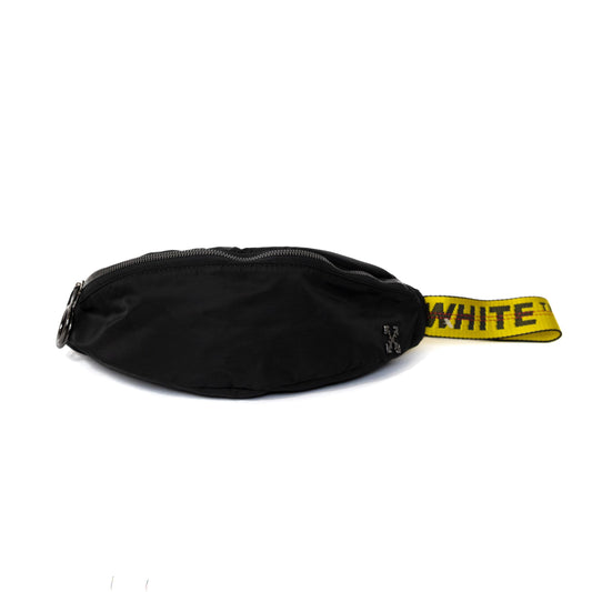 Off White Black Bum Bag