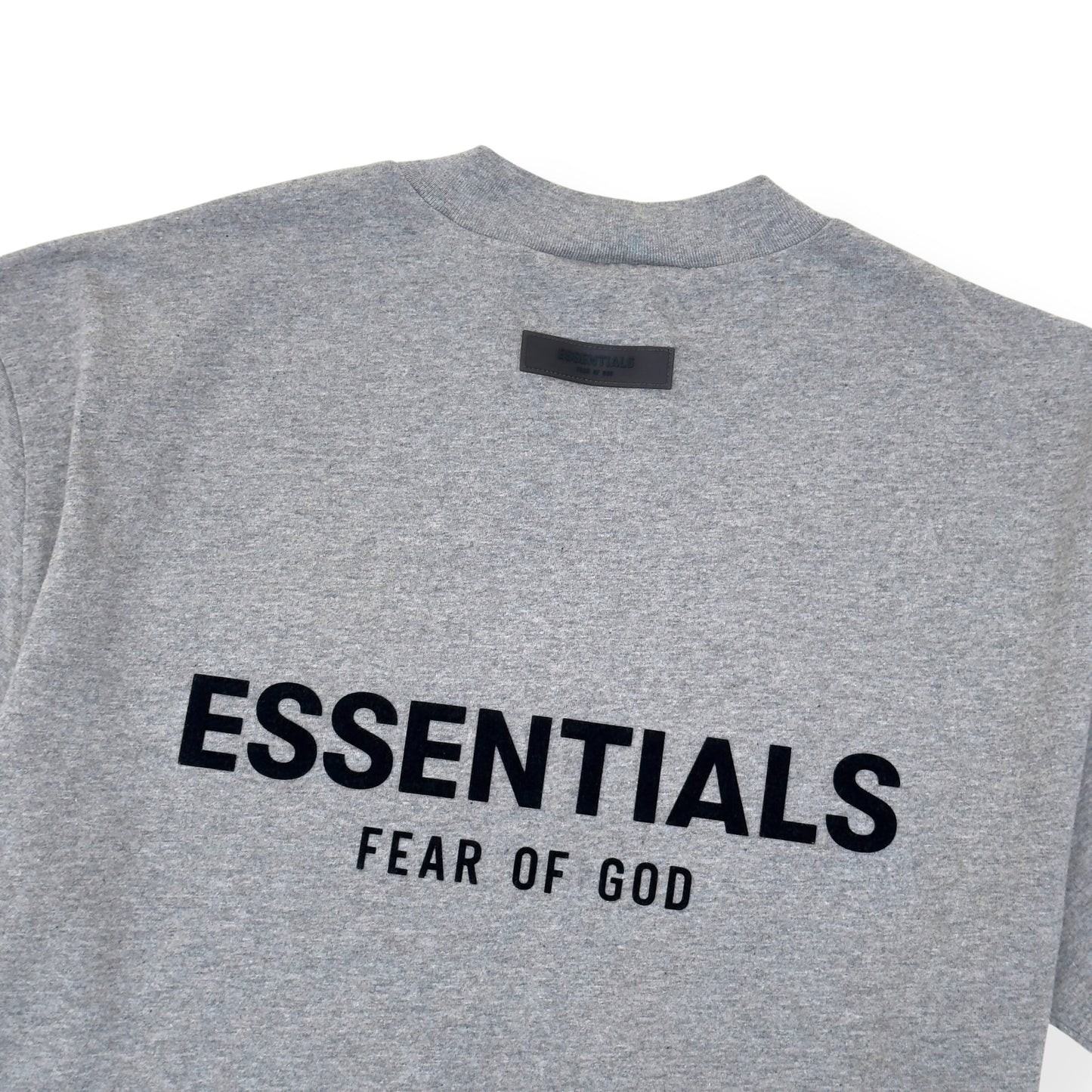 ESSENTIALS FEAR OF GOD COTTON T-SHIRT GREY S | Small, Grey