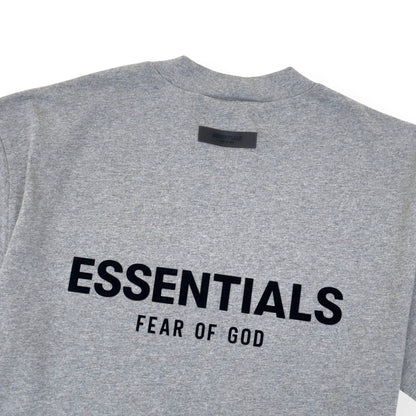 ESSENTIALS FEAR OF GOD COTTON T-SHIRT GREY S | Small, Grey