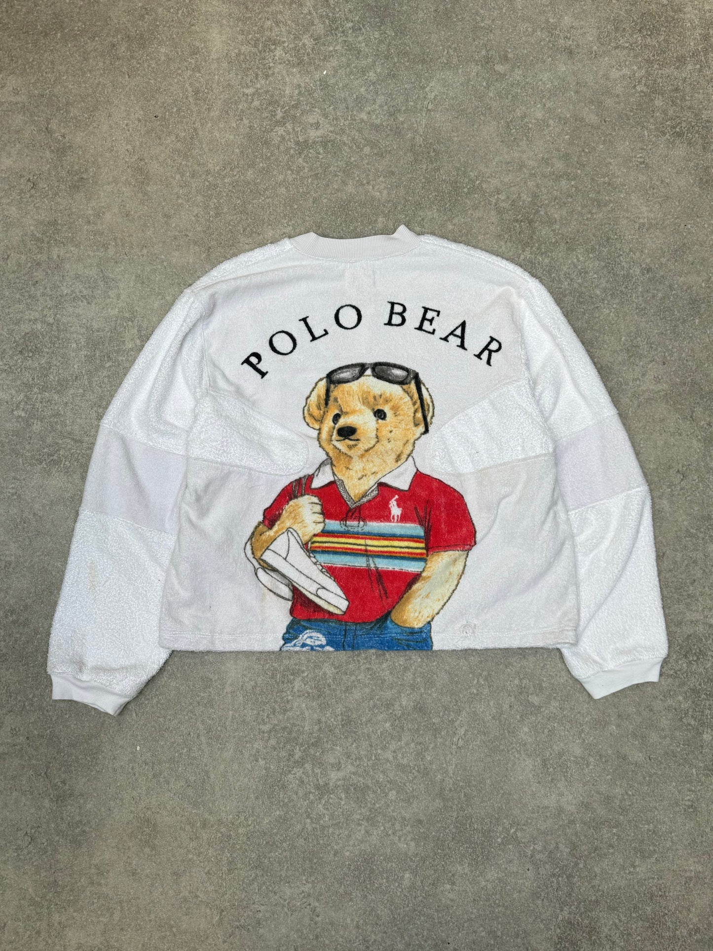 VT Rework: Ralph Lauren Polo Bear Fleece Sweater