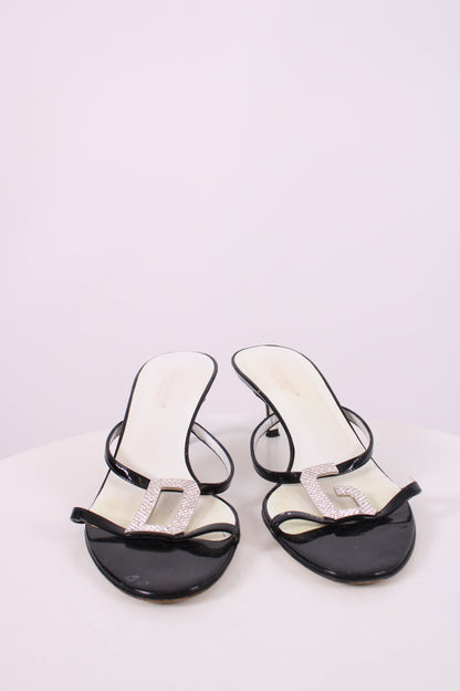 Dolce & Gabbana Vintage Logo Detail Heels Black 38 | O/S, Black