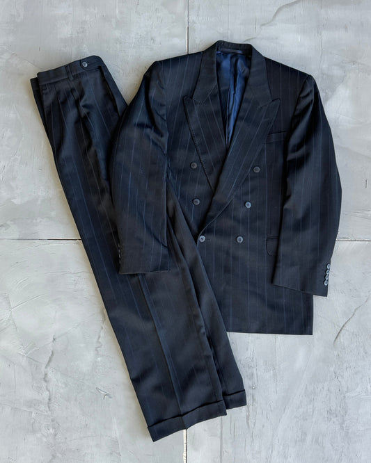 Yves Saint Laurent Pour Homme FW1986 Pinstripe Suit - L