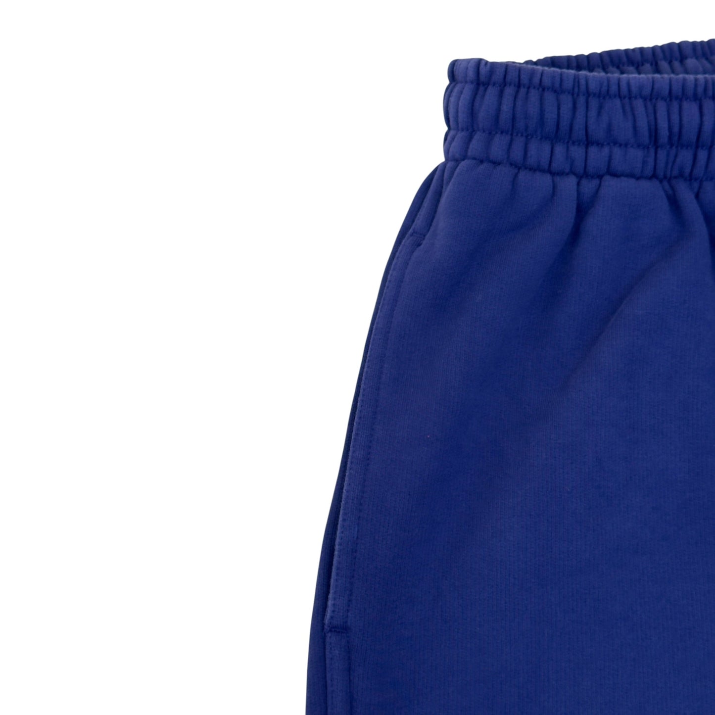 BALENCIAGA OVERSIZED POLITICAL LOGO SWEATPANTS BLUE XS | XS, Blue