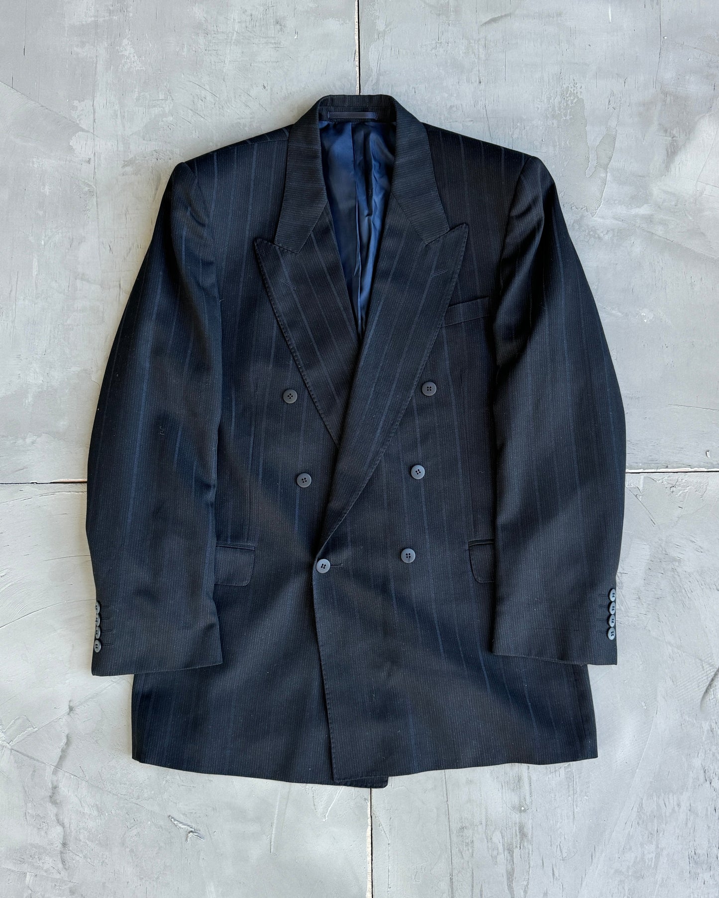 Yves Saint Laurent Pour Homme FW1986 Pinstripe Suit - L
