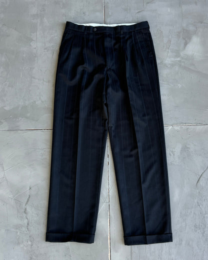 Yves Saint Laurent Pour Homme FW1986 Pinstripe Suit - L