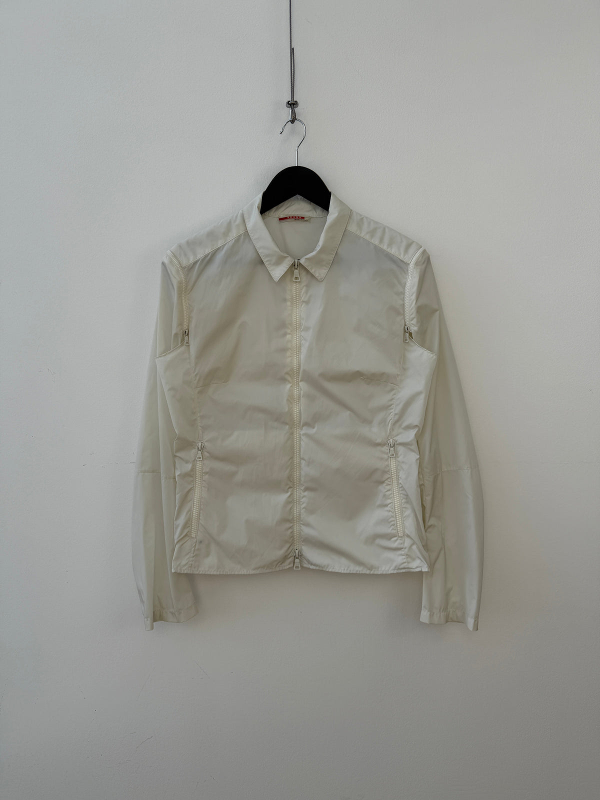 Prada Sport 00s Technical Jacket | O/S, Ivory