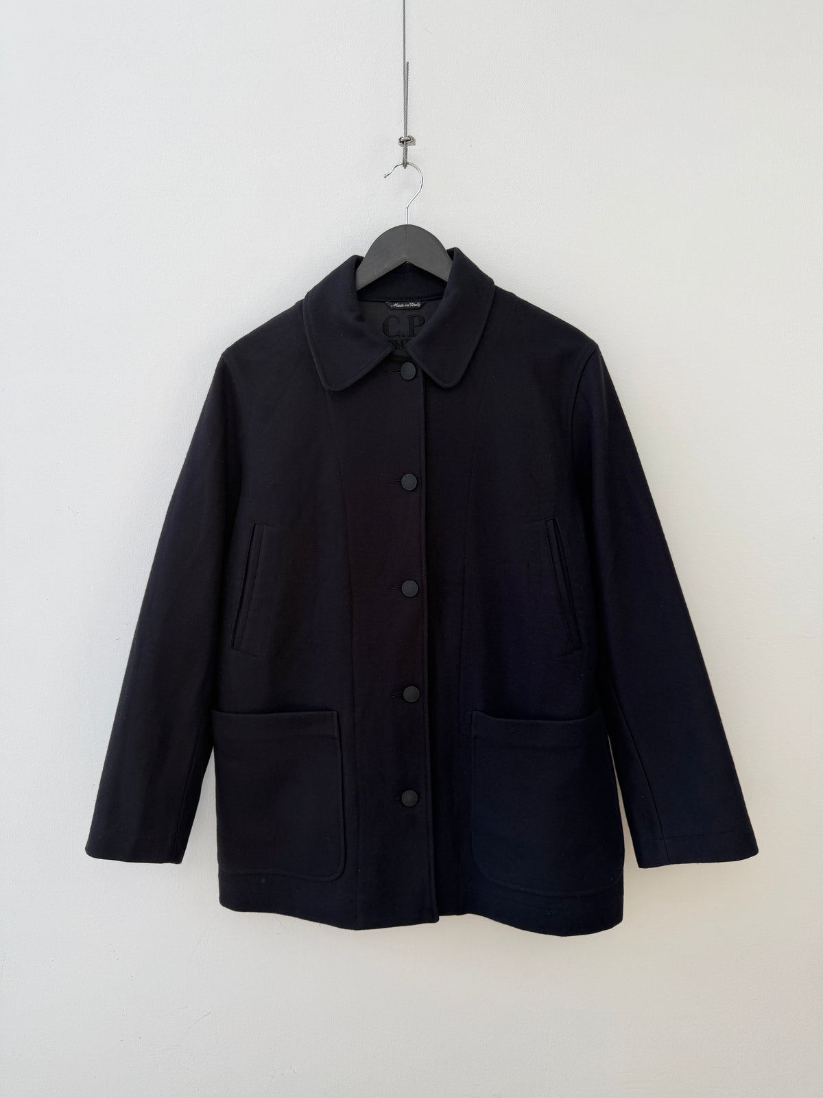 C.P. Company AW98 Wool Overcoat | O/S, Navy