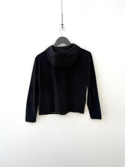 Prada Sport FW99 Drawstring Hoodie | O/S, Black