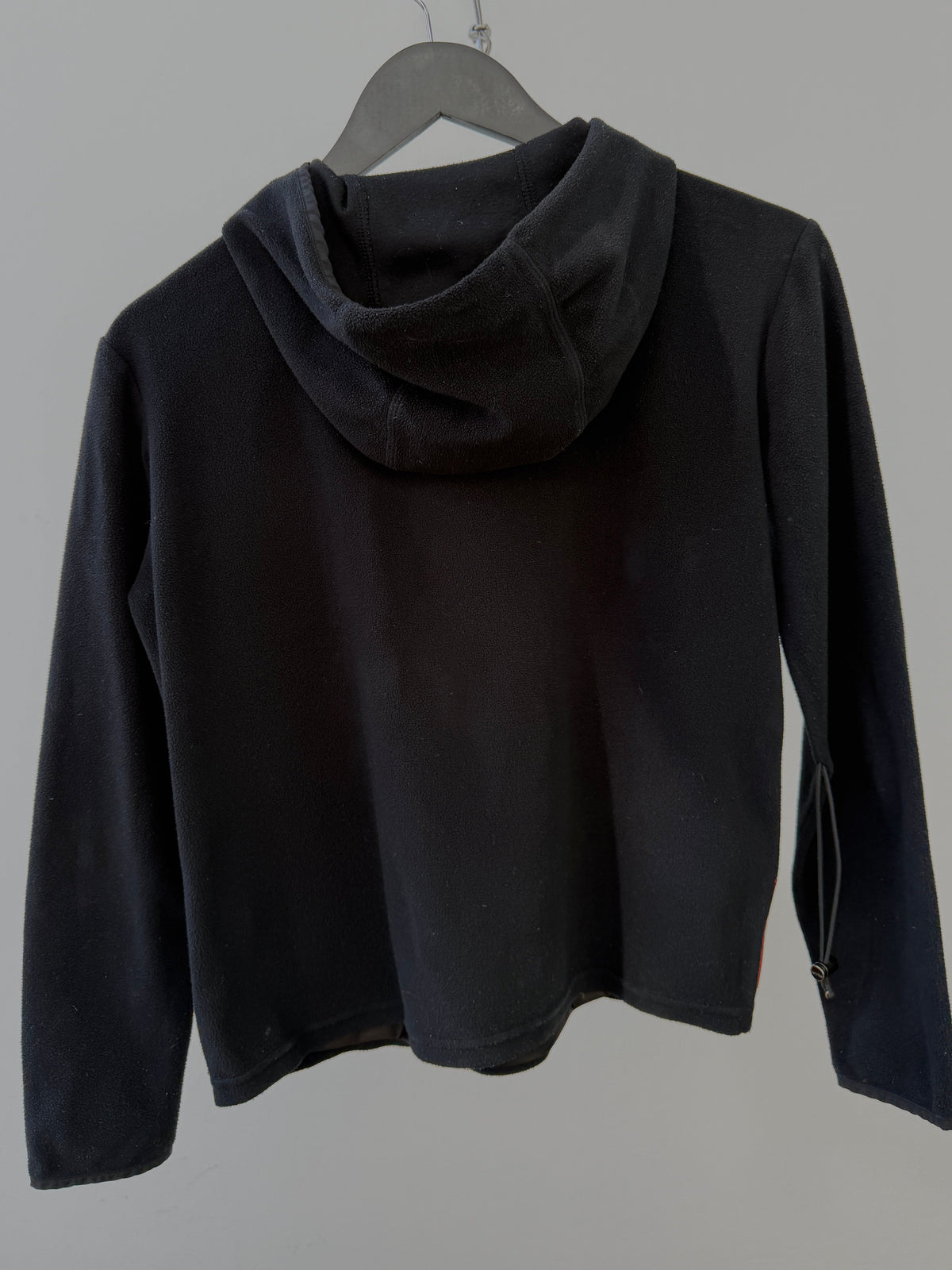 Prada Sport FW99 Drawstring Hoodie | O/S, Black